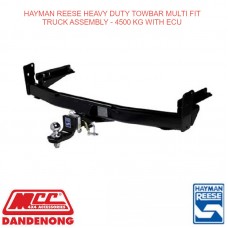 HAYMAN REESE HEAVY DUTY TOWBAR MULTI FIT TRUCK ASSEMBLY - 4500 KG WITH ECU 